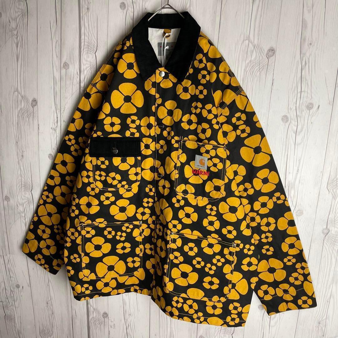 【超限定コラボ/タグ付き】マルニ×カーハートwip★襟コーデュロイ チョアコート