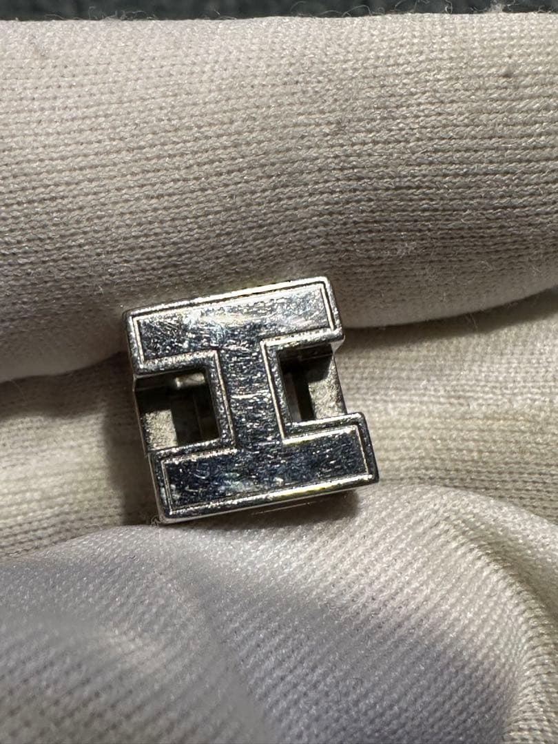 HERMES　エルメス　Hキューブ　ペンダントトップ　チャームのみ