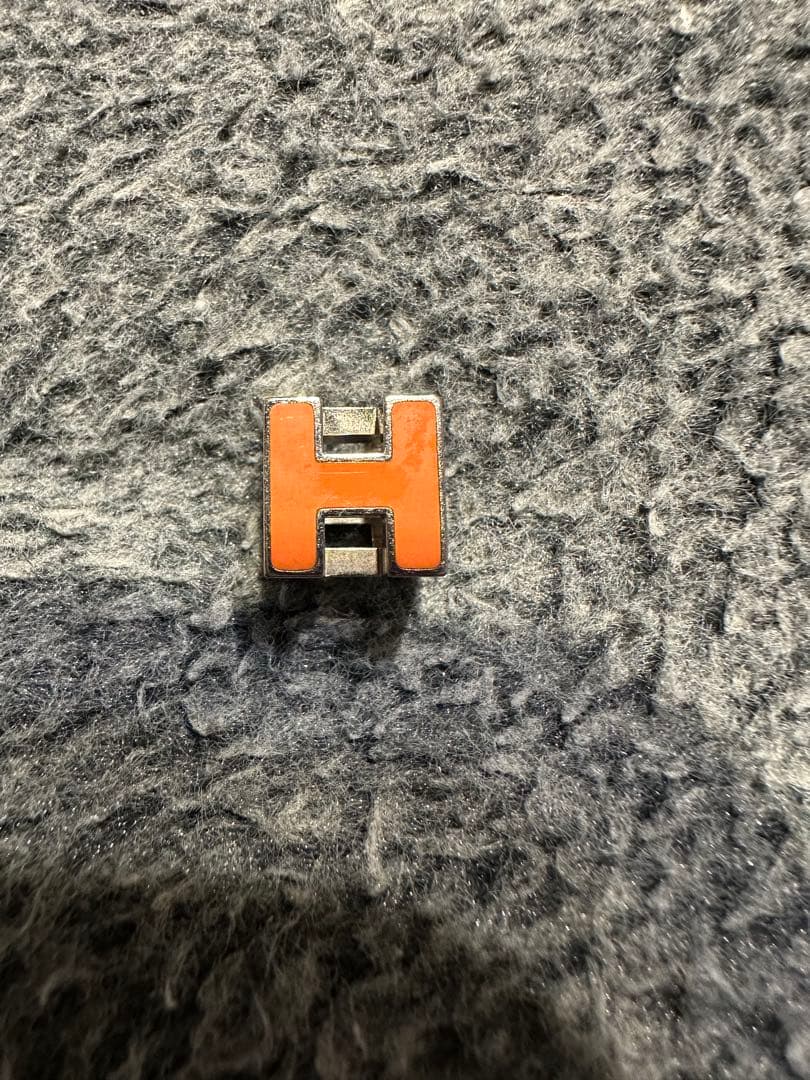HERMES　エルメス　Hキューブ　ペンダントトップ　チャームのみ