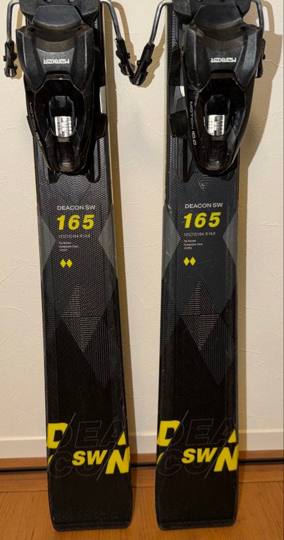 中古 フォルクル スキー板 DEACON SW 165cm