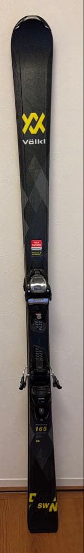 中古 フォルクル スキー板 DEACON SW 165cm