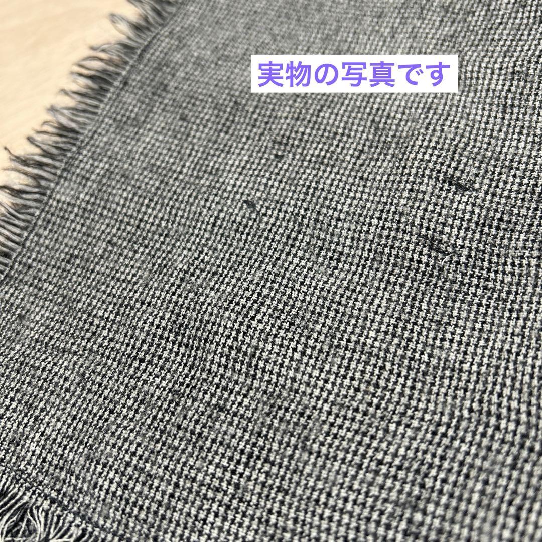 ⭐️ほぼ新品⭐️かぐれ チェックスクエアストール