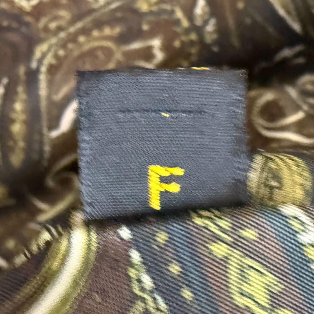 サガミンク 1999 毛皮 リアルファーコート シェアードミンク　ペイズリー柄