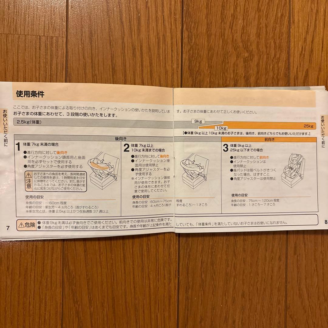 取説付！RECARO スタートゼロセブン　チャイルドシート