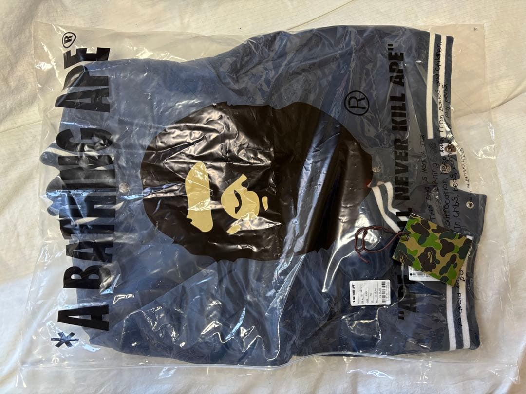 A BATHING APE リバーシブルブルゾン 黒紺BAPE KIDS 150