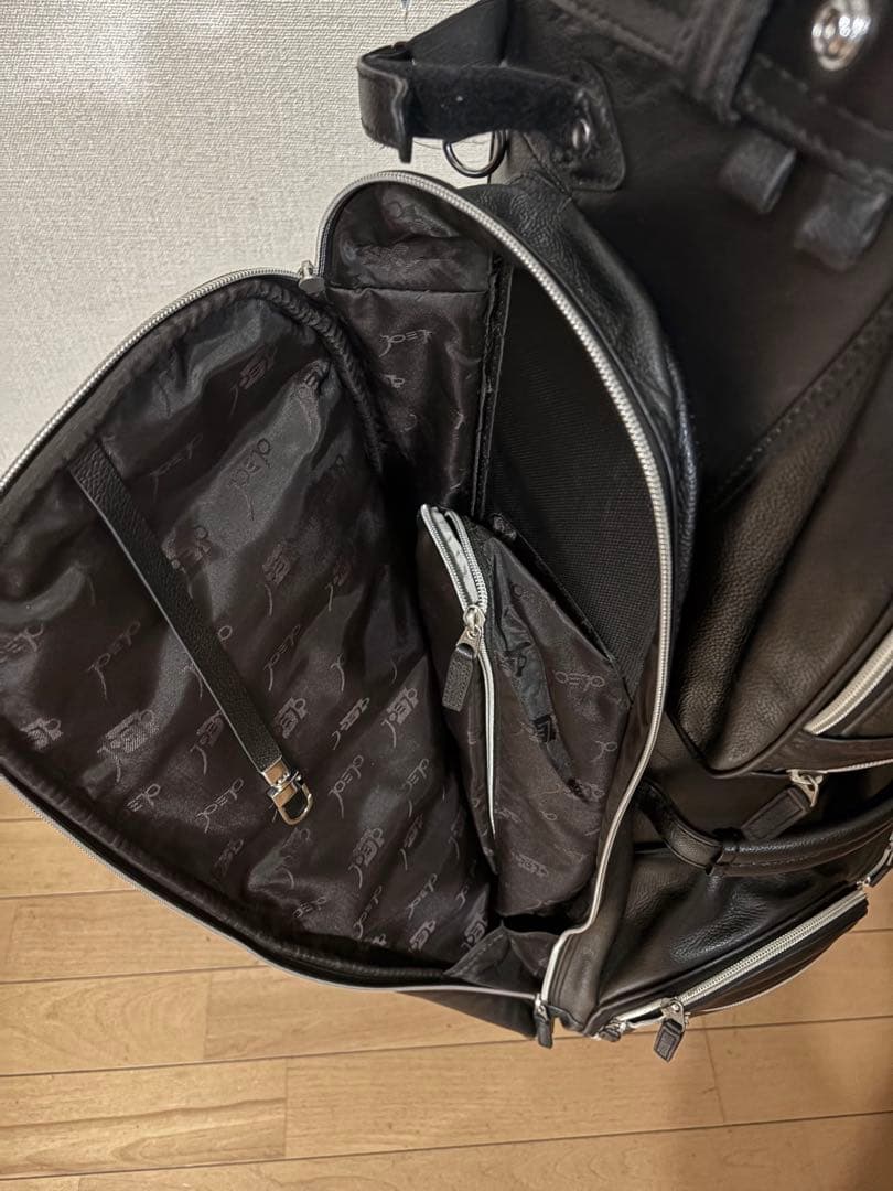 定価35万円オールレザーJOEJO ジョジョ キャディバッグ 超ハイブランド