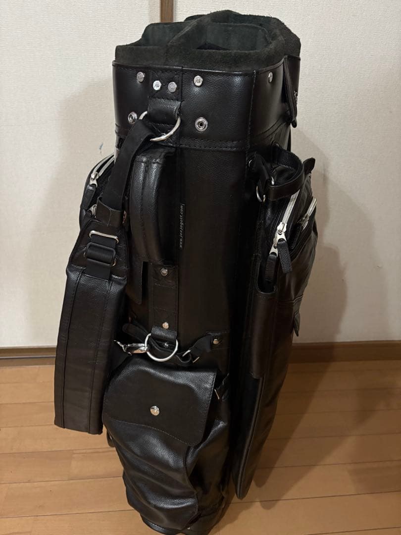 定価35万円オールレザーJOEJO ジョジョ キャディバッグ 超ハイブランド