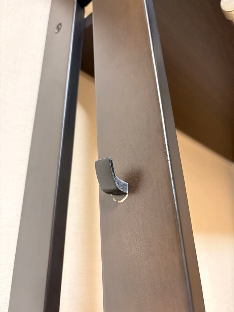 収納付きハンガーラック(ニーズ3 84 OP-3段 MBR/BK) ニトリ