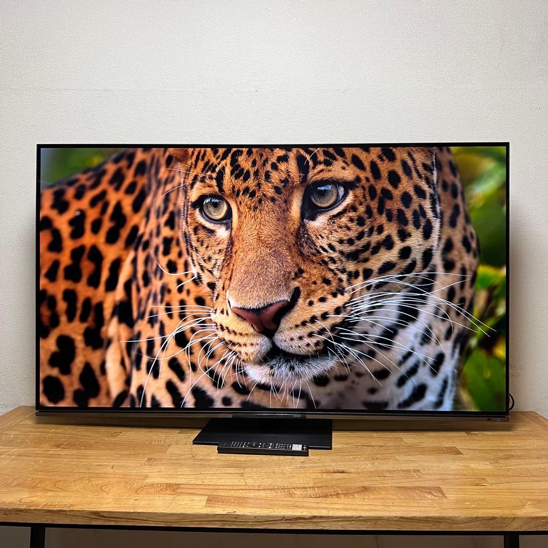 東芝 65V型4K有機ELテレビ REGZA スマートテレビ 65X8900N
