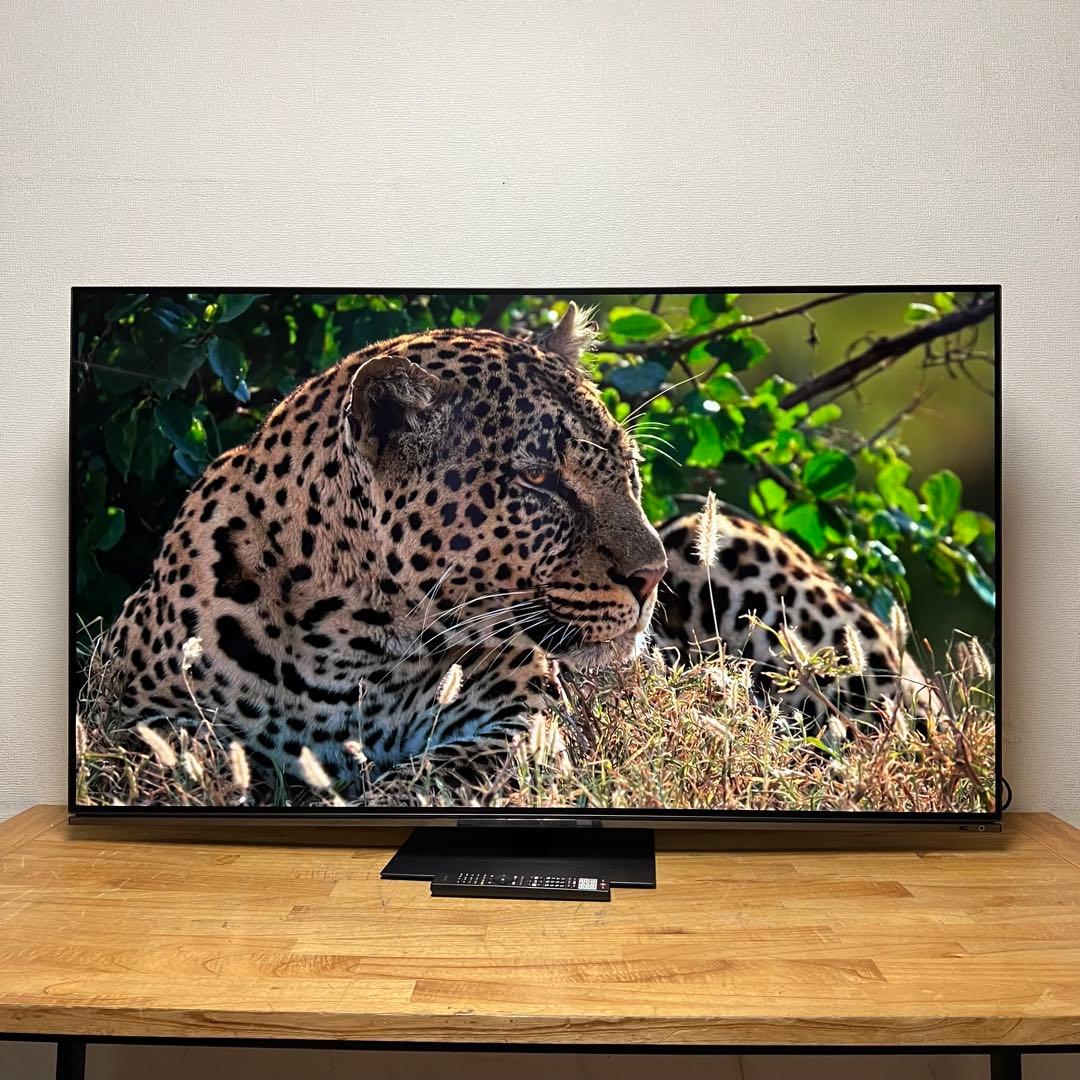 東芝 65V型4K有機ELテレビ REGZA スマートテレビ 65X8900N
