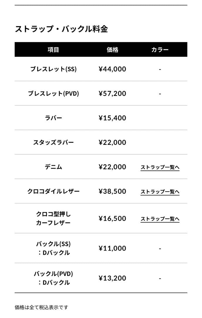 ②【時計同時購入時のみ】オプション特価EDOX エドックス純正ベルト