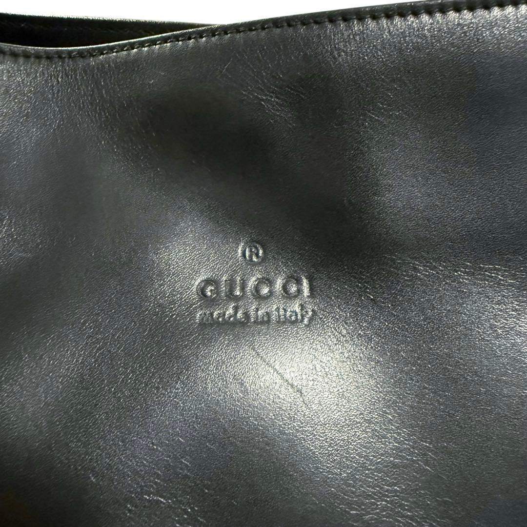 バッグ GUCCI Tom Ford Black Leather Shoulderbag