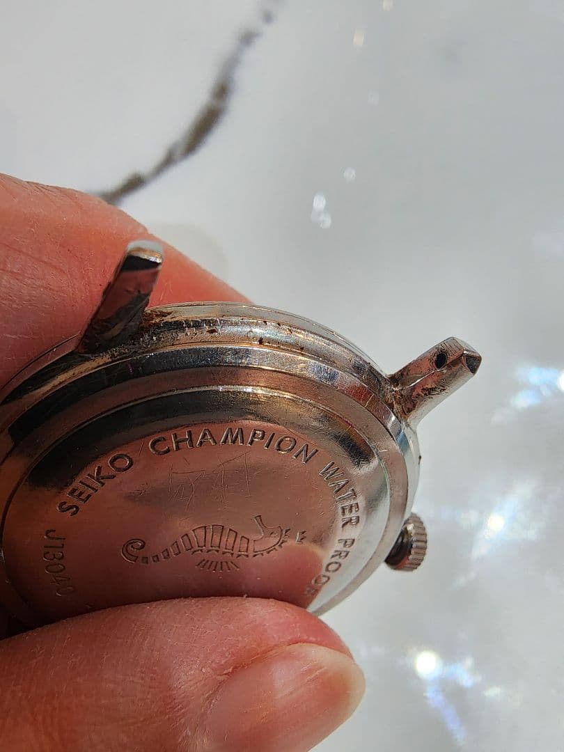 遅れあり SEIKO Champion チャンピオン Seahorse 手巻き