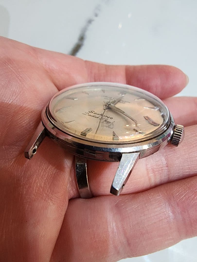 遅れあり SEIKO Champion チャンピオン Seahorse 手巻き