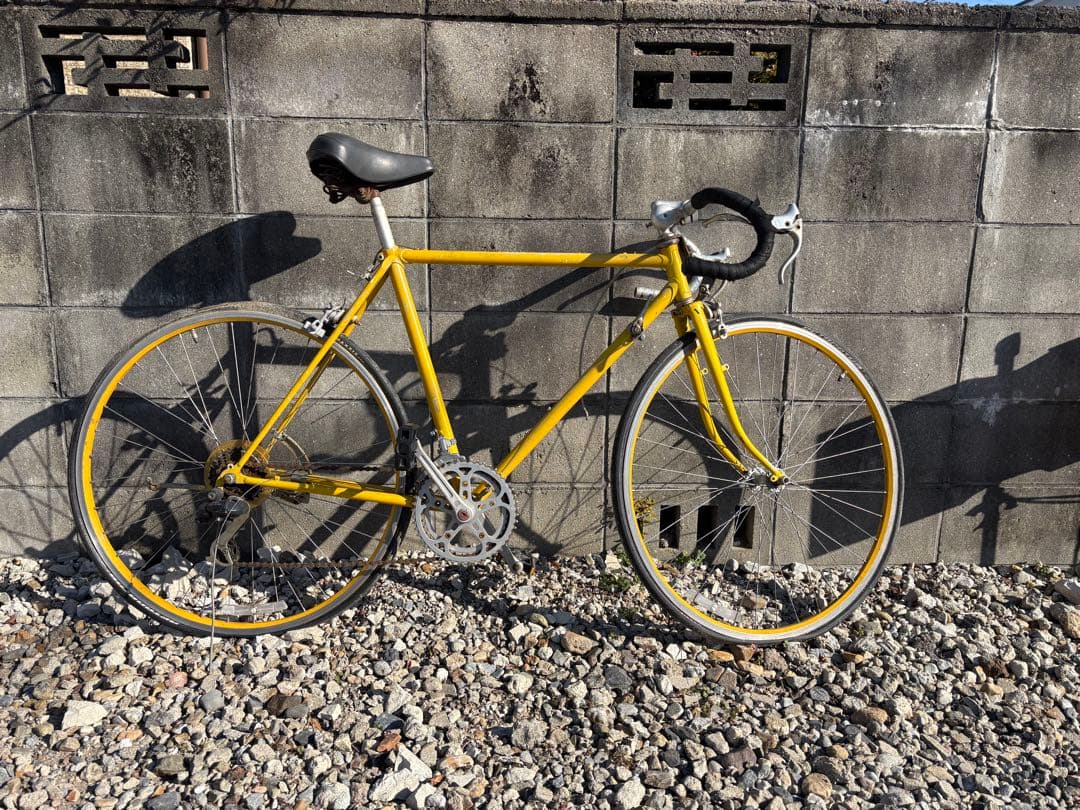 ヴィンテージ スポルティーフ 黄色｜SUNTOUR／SUGINO 現状