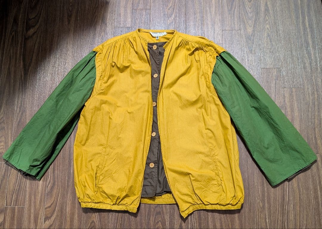 GIORGIO ARMANI ノーカラージャケット 80s