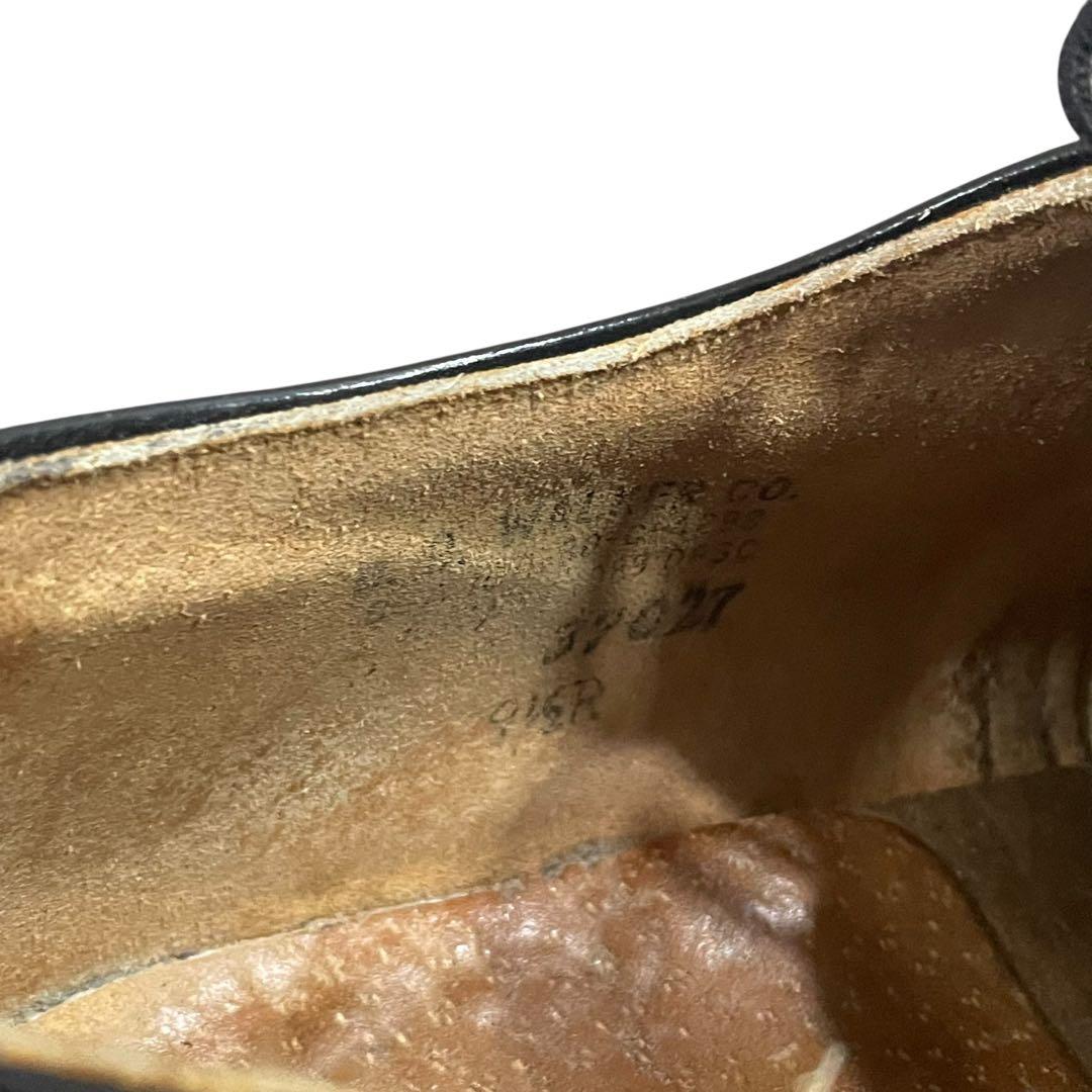 80s US.NAVY サービスシューズ　レザー　9 1/2R