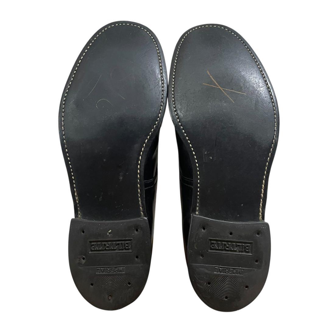 80s US.NAVY サービスシューズ　レザー　9 1/2R