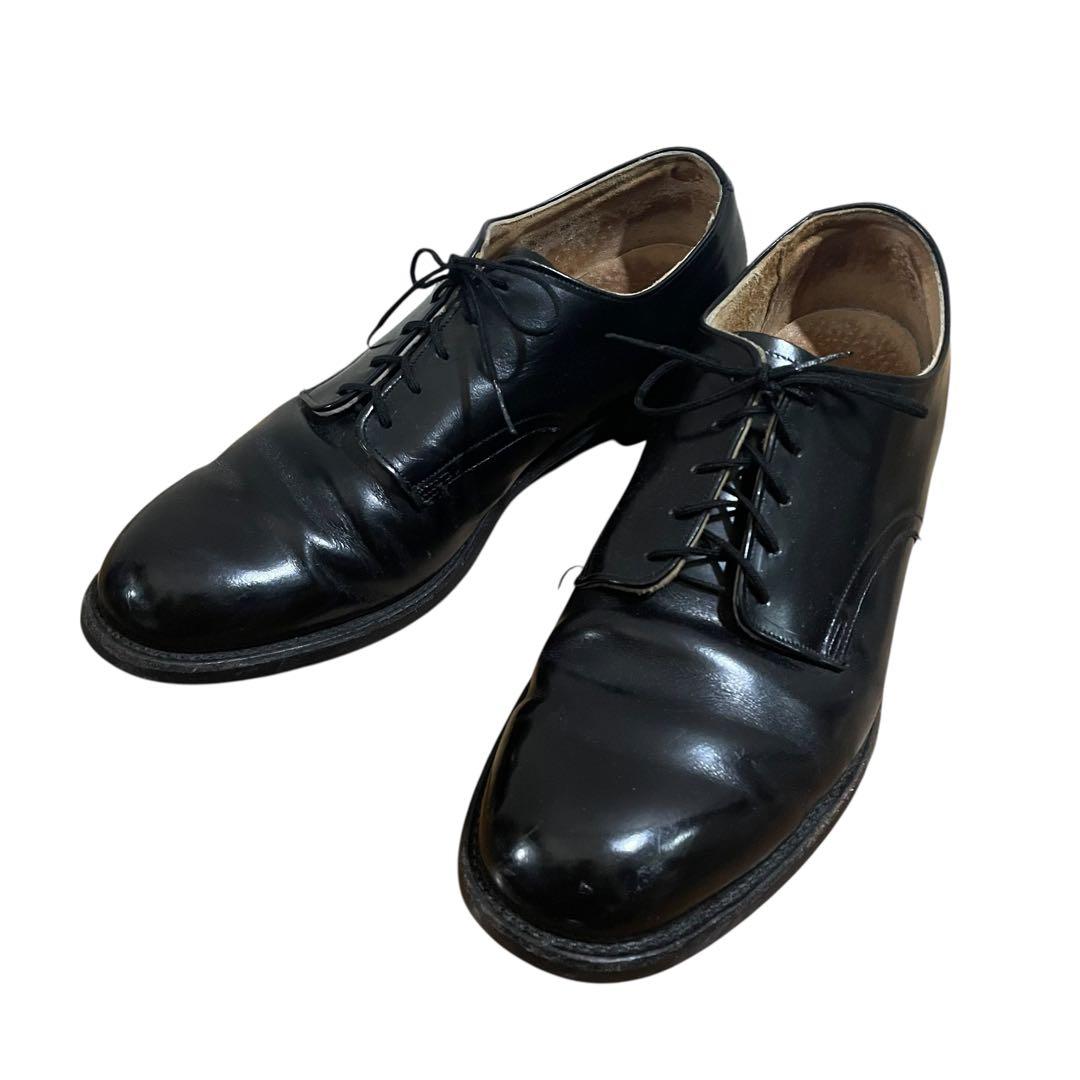 80s US.NAVY サービスシューズ　レザー　9 1/2R