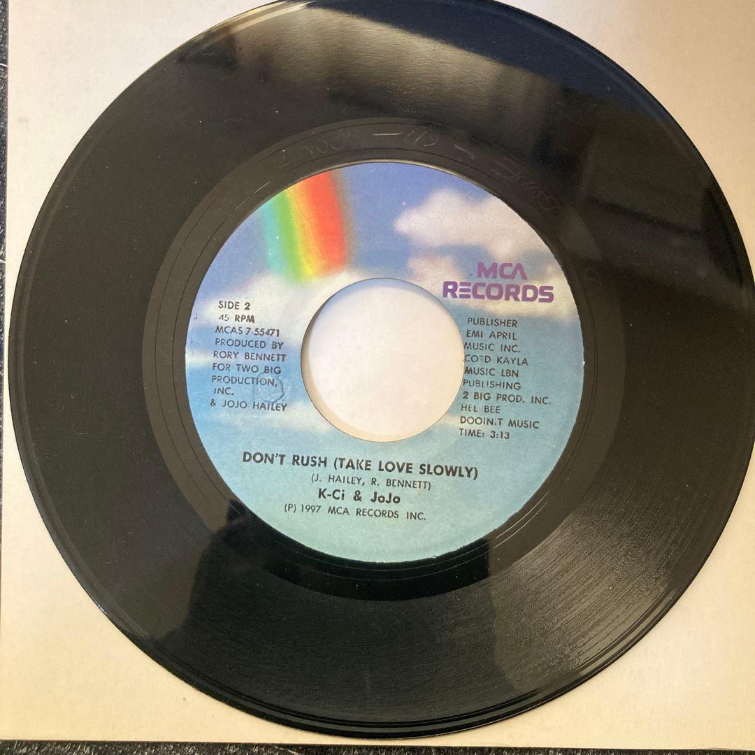 ジャマイカ盤45 K-Ci & JoJo/ALL MY LIFE