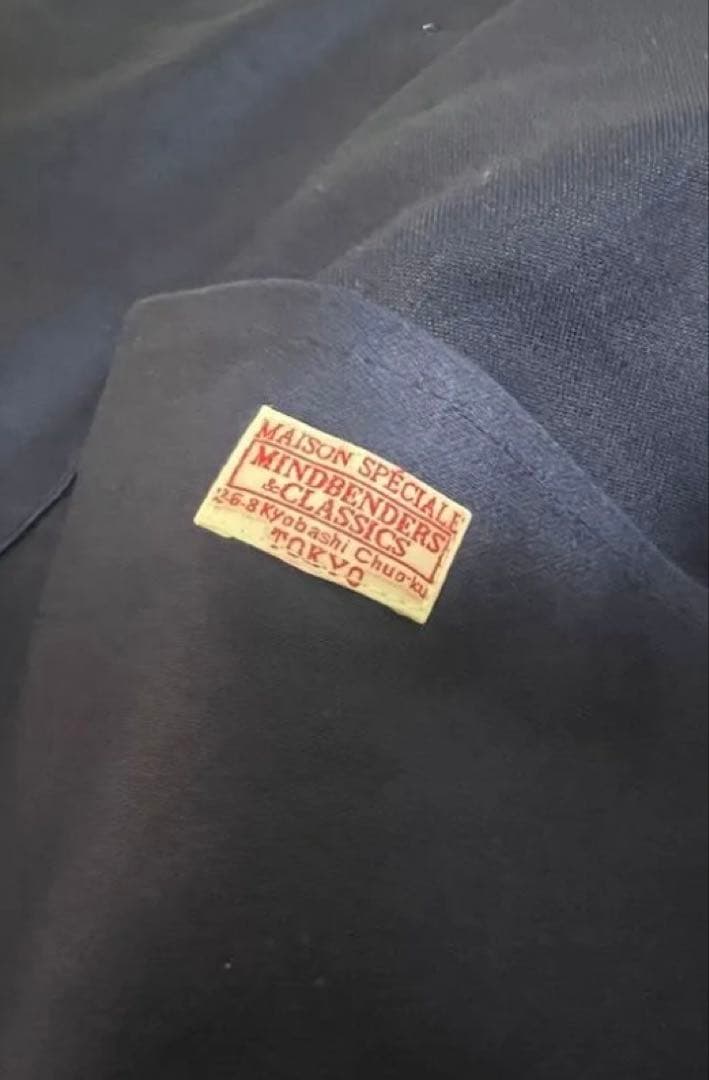 マインドベンダーズ&クラシックス モールスキン ダブルジャケット フレンチワーク