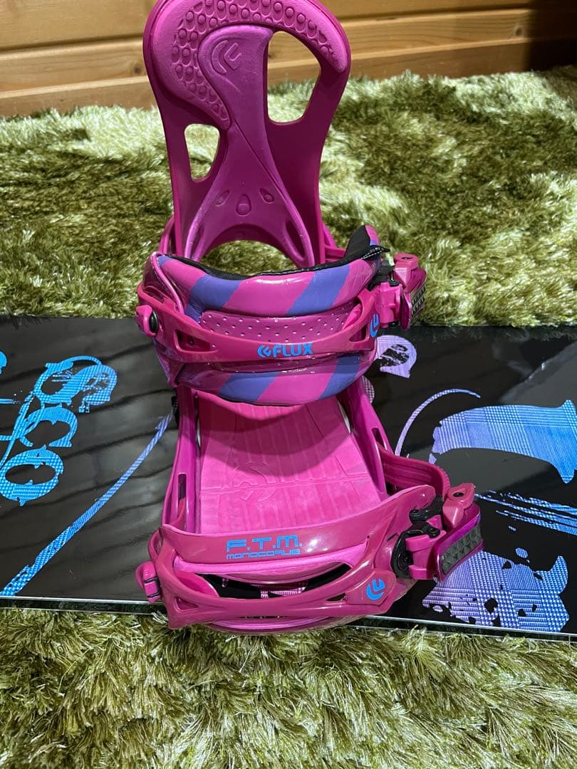 スノーボード　板　ビンディング　レディースセット　scooter flux
