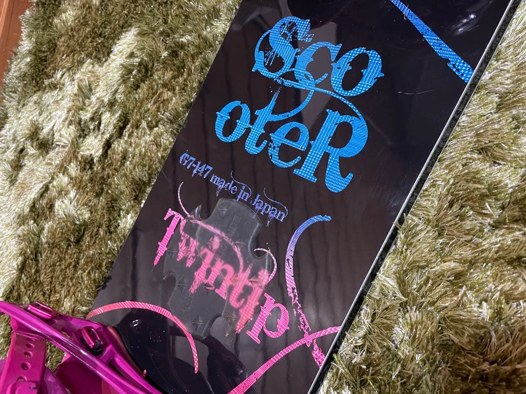スノーボード　板　ビンディング　レディースセット　scooter flux