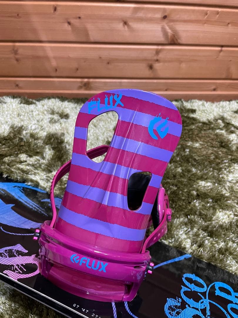 スノーボード　板　ビンディング　レディースセット　scooter flux