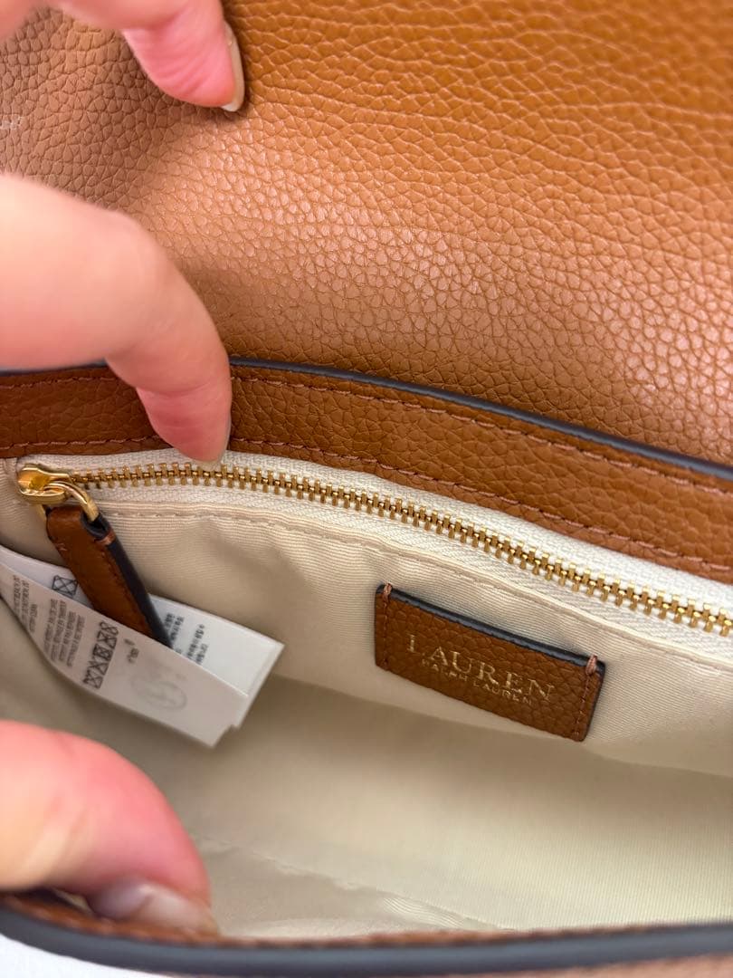 【極美品】Ralph Laurenラルフローレン　ショルダーバッグ