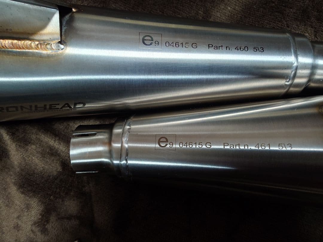 【ずん】イクシル マフラー スピードツイン900 OT460-461SS