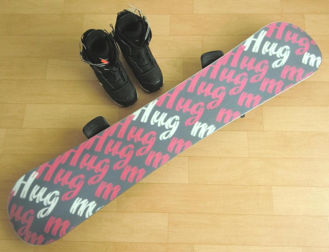 ■■1月限定■送料無料■SLQ■女性用スノボセット■145/24.5■WAX済■