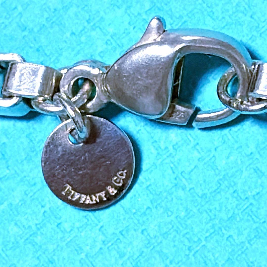 【美品】19.2cm ティファニー ベネチアン ブレスレット シルバー925