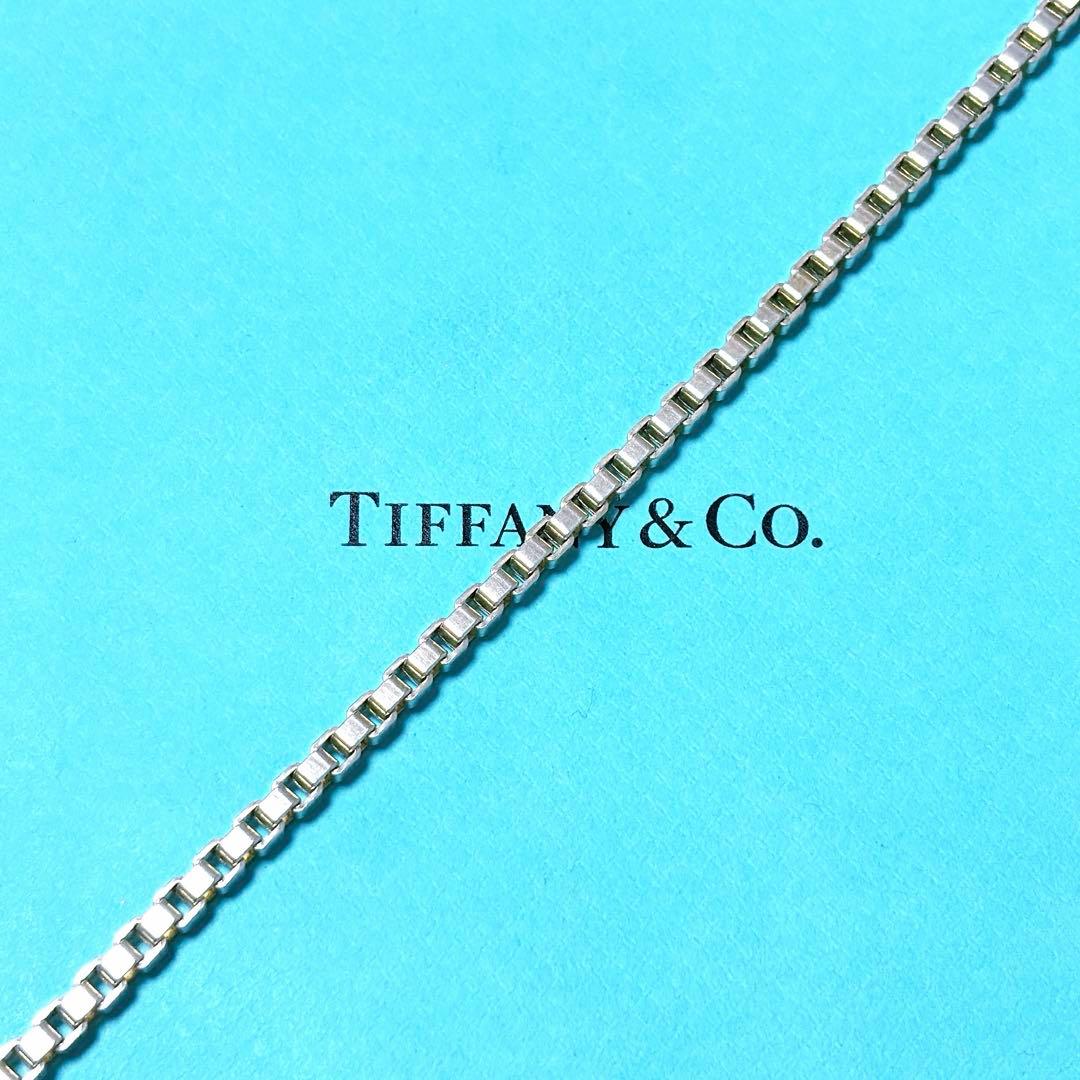 【美品】19.2cm ティファニー ベネチアン ブレスレット シルバー925