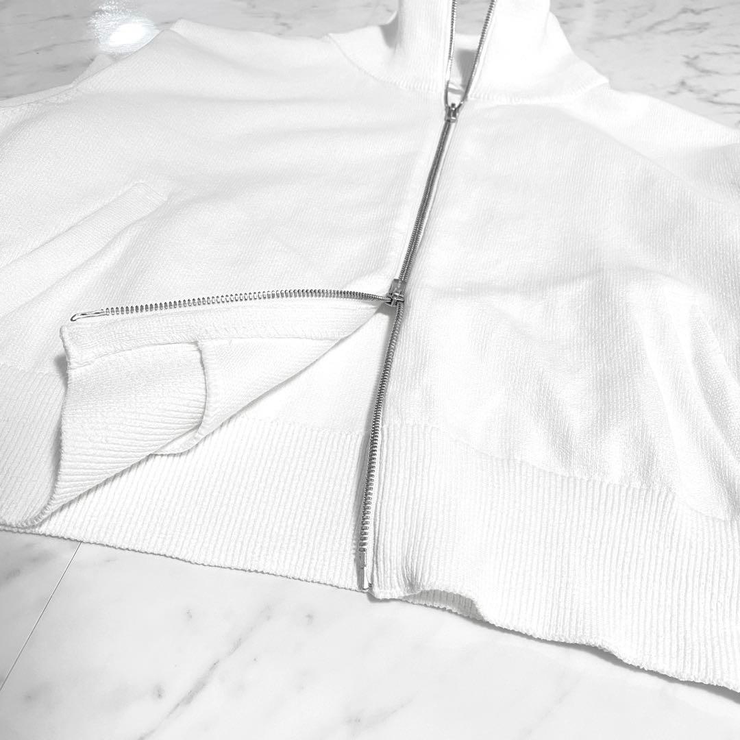 【美品】2025✨ギャルリーヴィー ウェーブコットンジップアップブルゾン 現行品