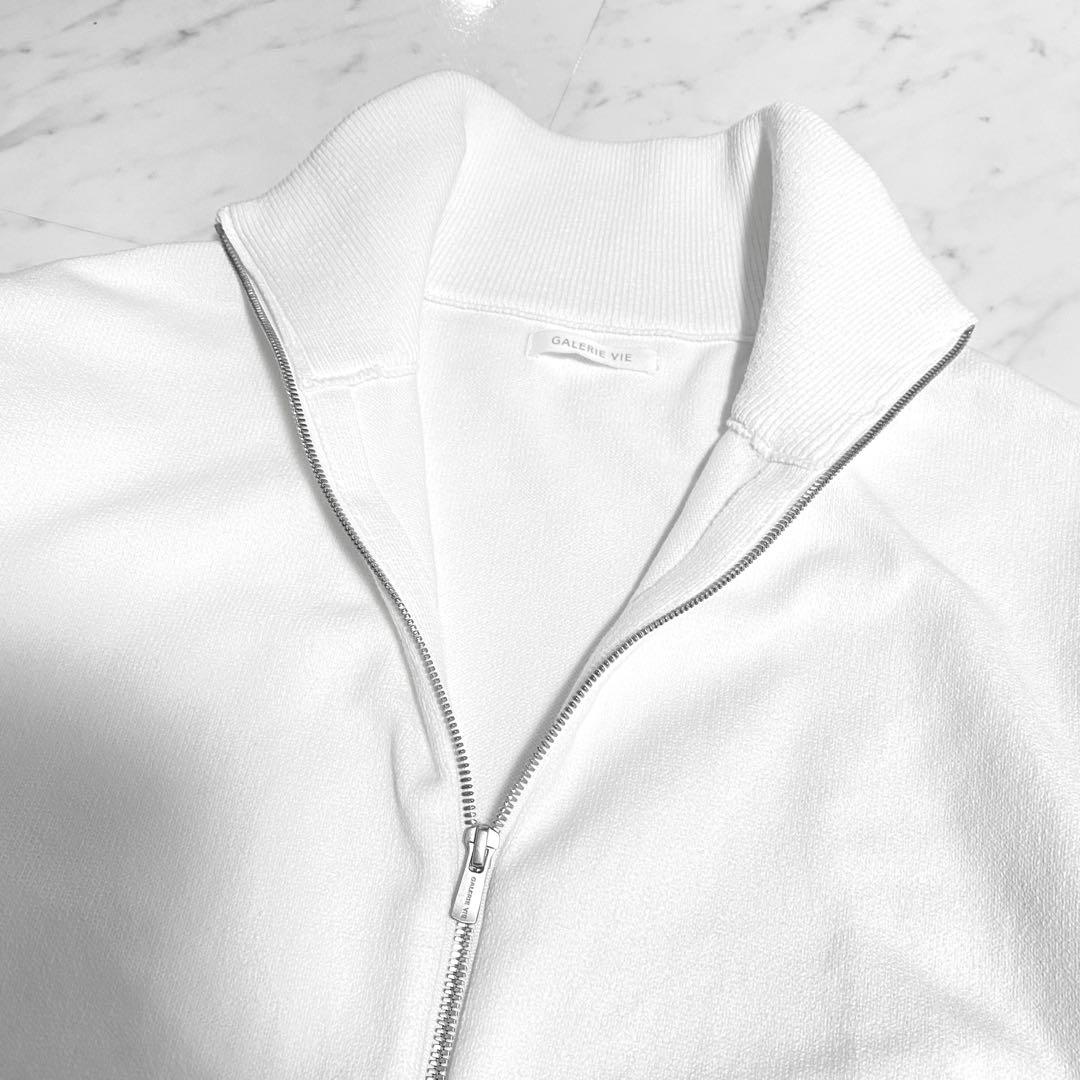 【美品】2025✨ギャルリーヴィー ウェーブコットンジップアップブルゾン 現行品