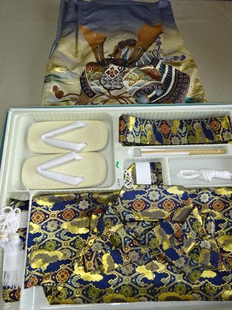 男児七五三詣り袴セットＥ　袴丈52㎝