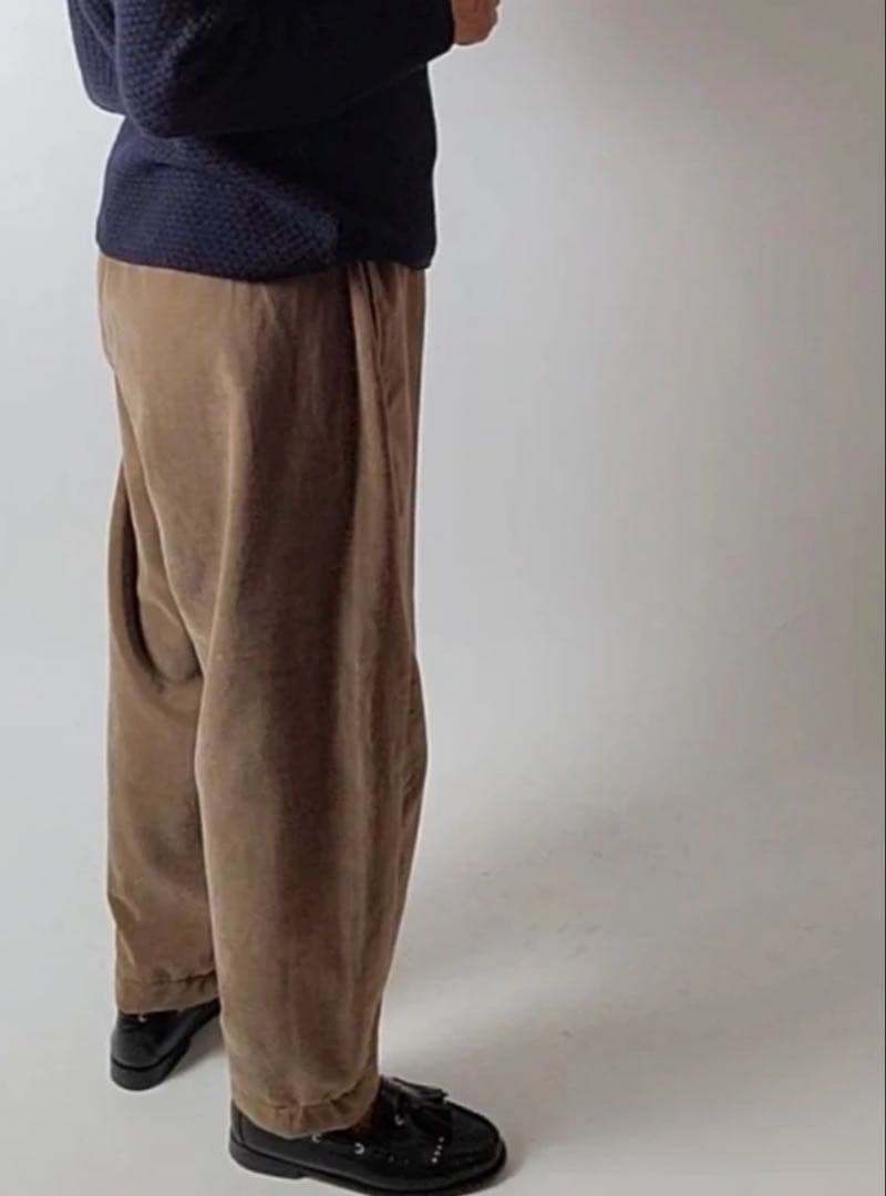 Bohemians ベロア生地パンツ