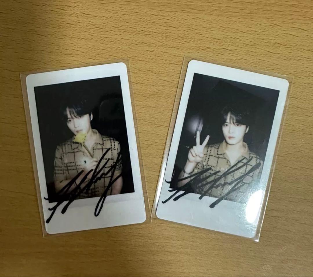 ジェジュン 上海サイン会　ポロライト 2枚セット