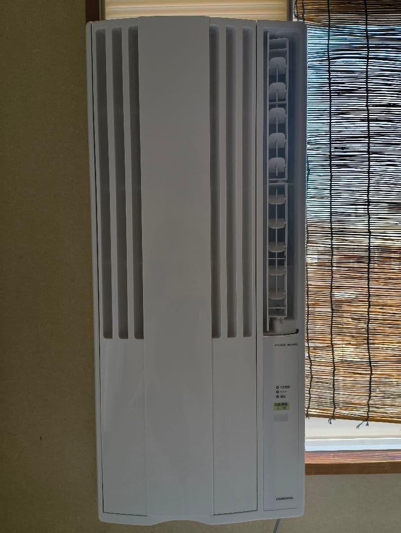 最安値【良品】コロナ 窓用エアコン CW-1625WS 2025年製