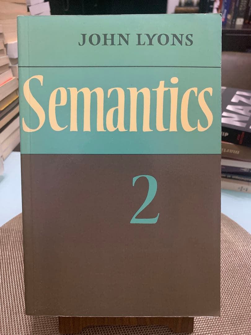 洋書 Semantics 2 John Lyons
