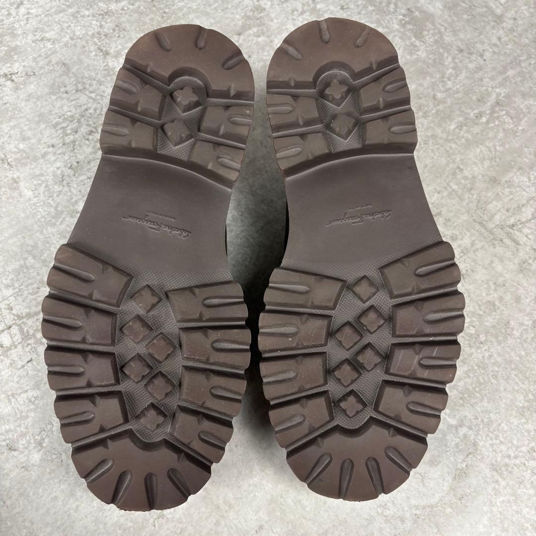 サルヴァトーレ フェラガモ　ガンチーニ　厚底　プラットフォーム　ラグソール　7