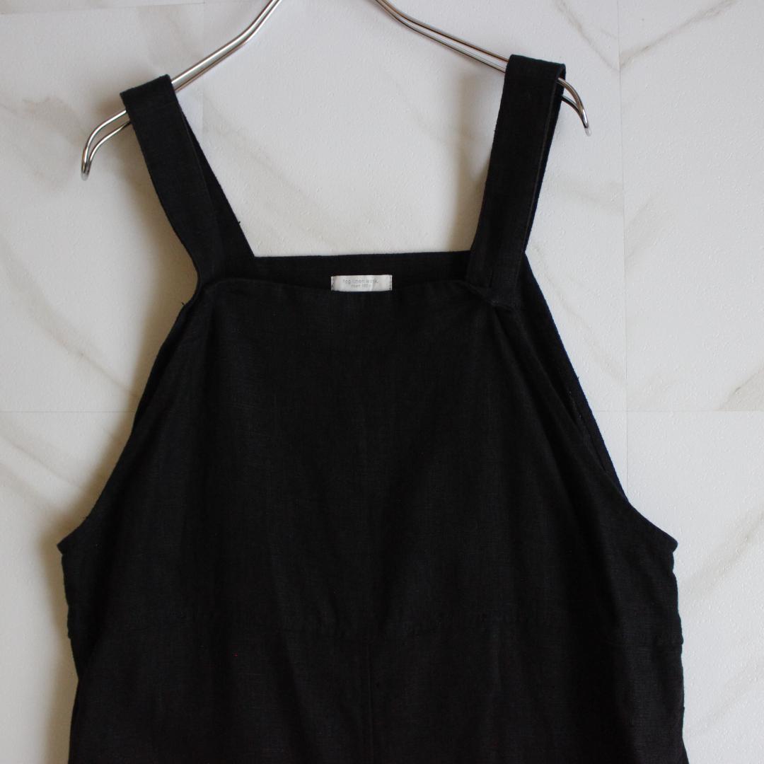 【極美品】fog linen work 北欧暮らしの道具店 リネンサロペット