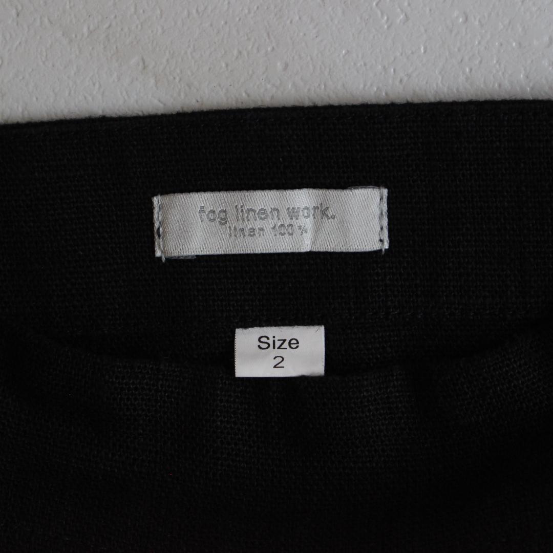 【極美品】fog linen work 北欧暮らしの道具店 リネンサロペット