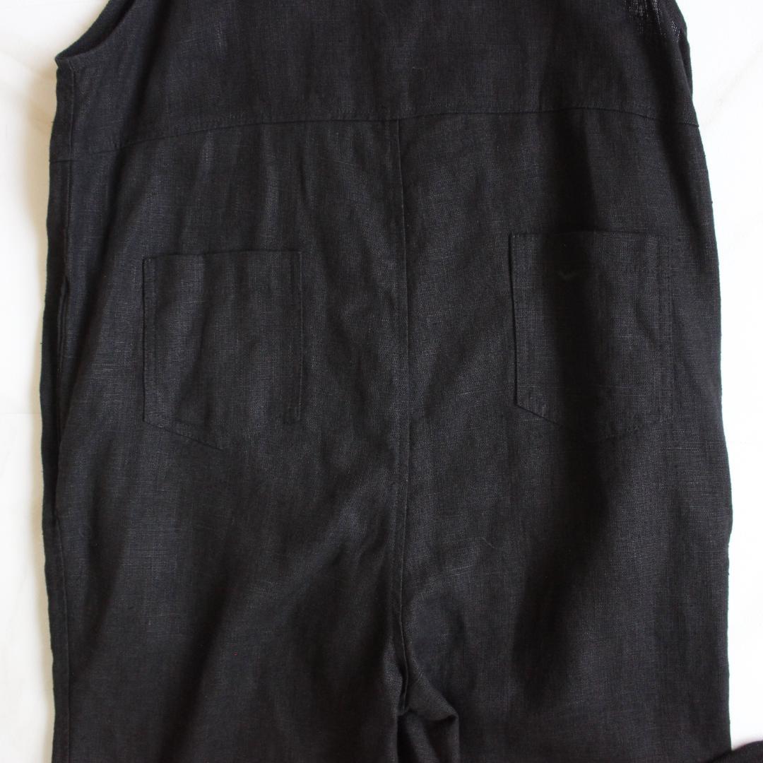 【極美品】fog linen work 北欧暮らしの道具店 リネンサロペット