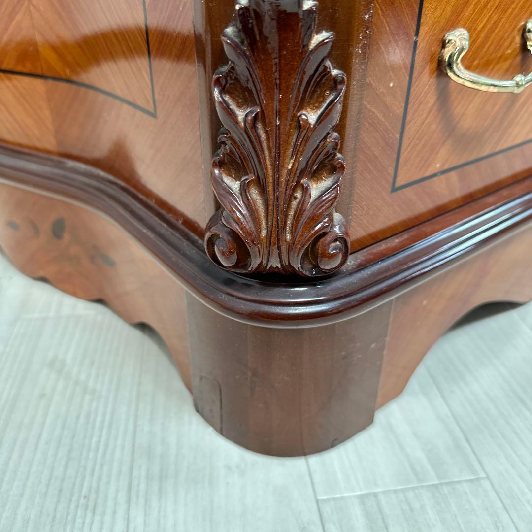 イタリア製 FP PASI 象嵌細工 チェスト 7段7杯 i4※