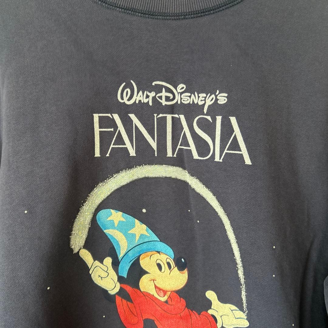 ウォルト・ディズニー ファンタジア 長袖スウェット　古着　XL ユニセックス