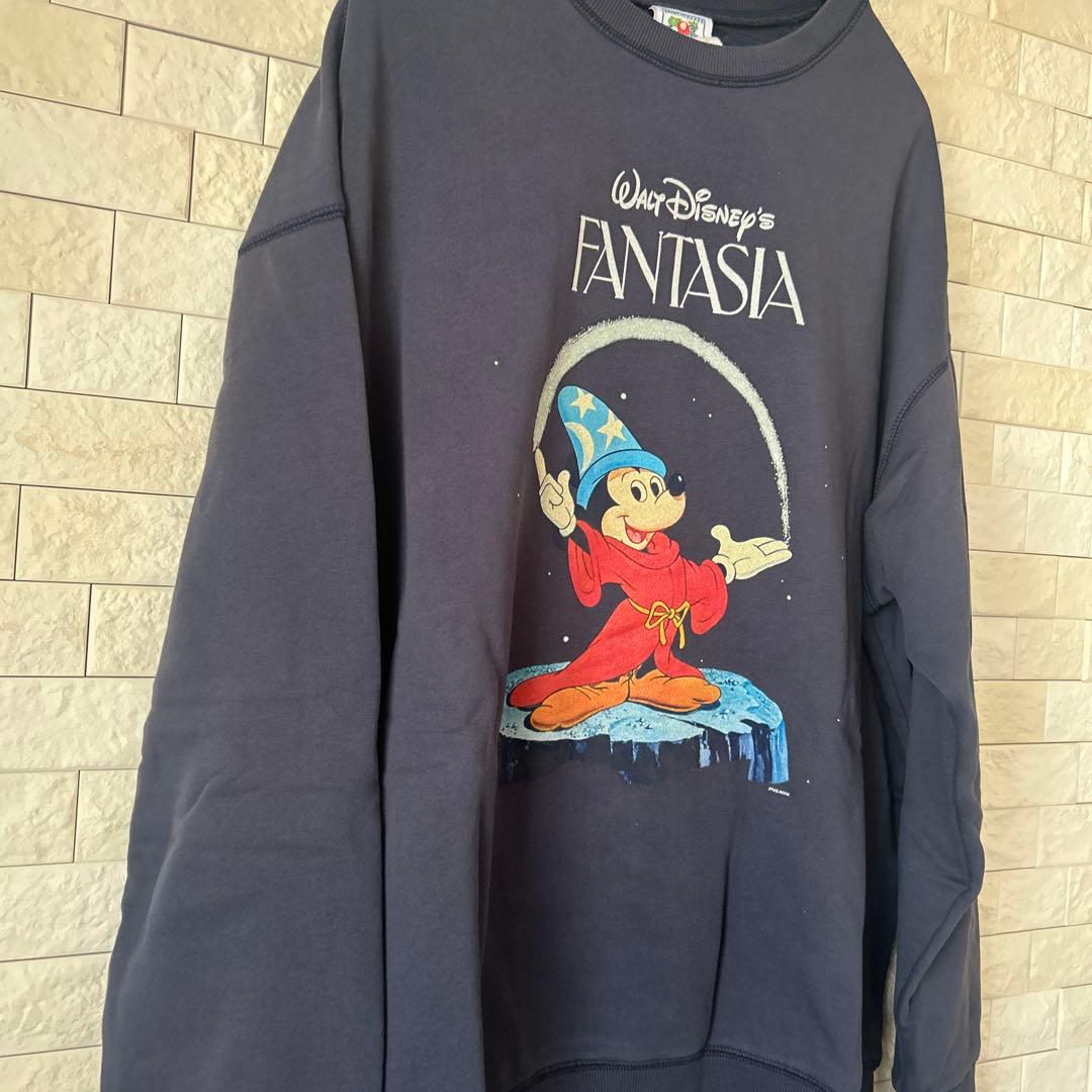 ウォルト・ディズニー ファンタジア 長袖スウェット　古着　XL ユニセックス