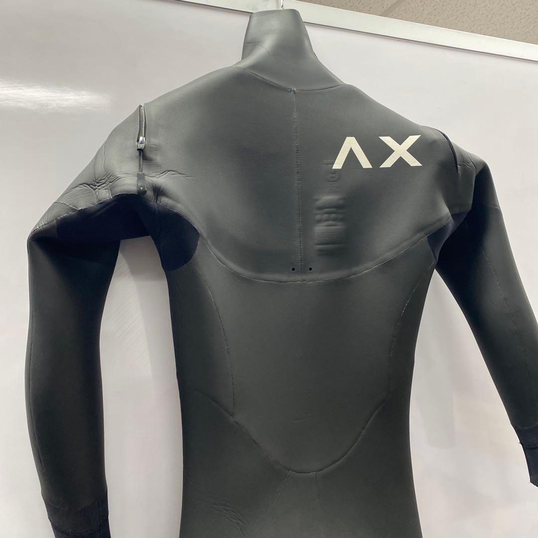M 中古 AXXE HUMID HYBRID U-ZIP セミドライ 5/3mm