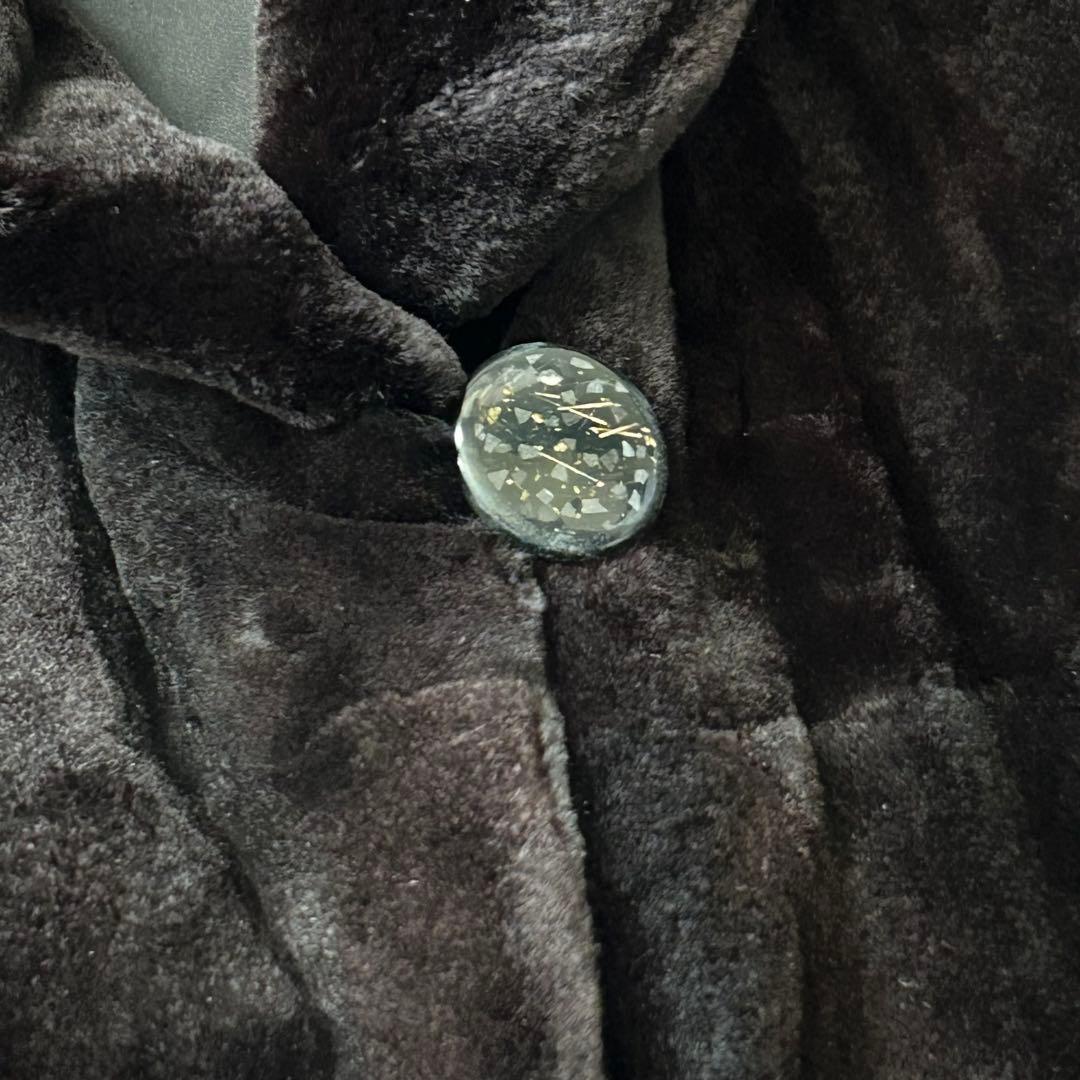 ✨極美品 シェアードミンク ファーコート ロング丈 茶 大きいサイズ✨