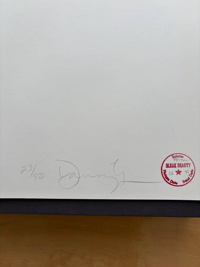 DANNY LYON KNAVE OF HEARTS 限定函入りサイン写真集